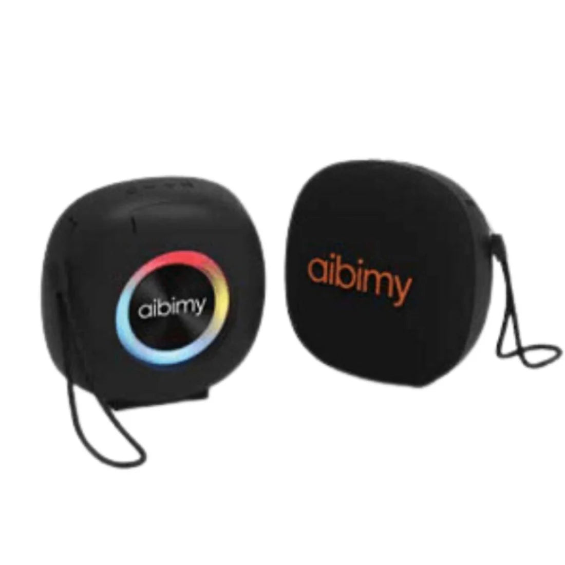Aibimy - Waterproof Bluetooth Speaker with RGB Ring Light