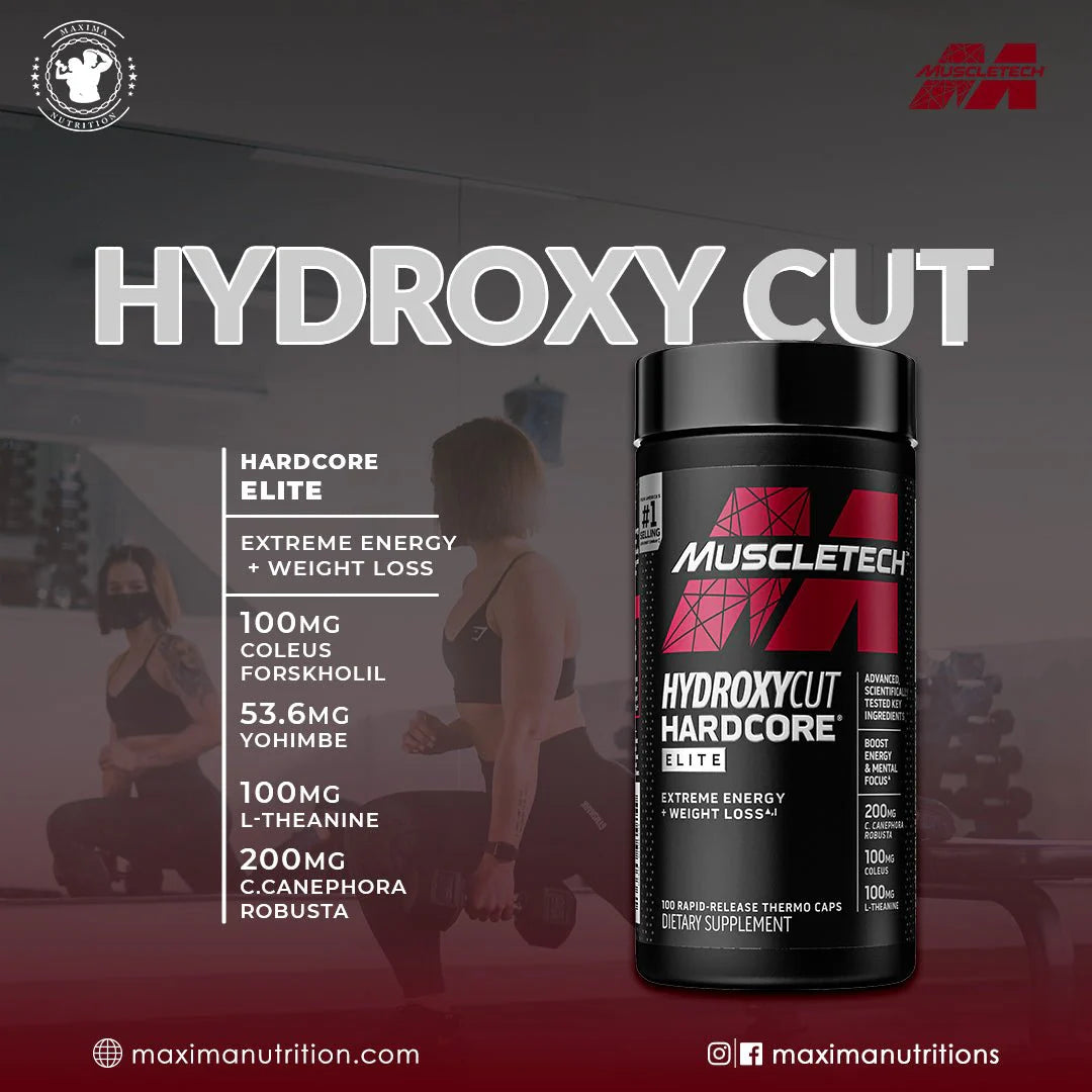 Muscletech- Hydroxycut Hardcore Elite (Original) ©