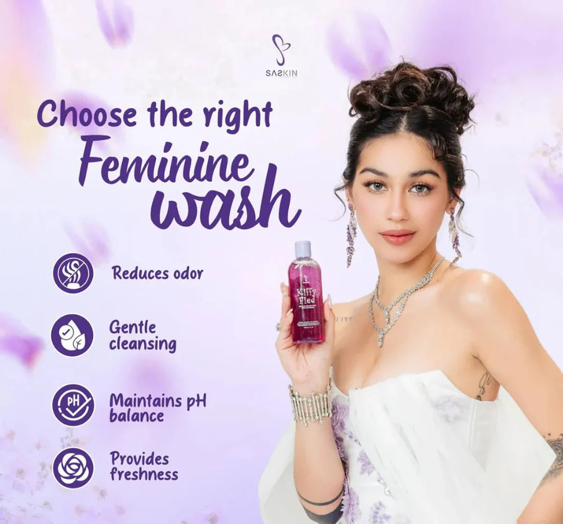 Saskin - Kiffy Fied Gentle Intimate Wash with Whitening (Original)