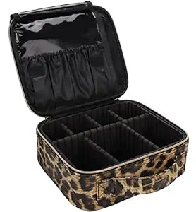 Jioney - Leopard Print Cosmetic Case