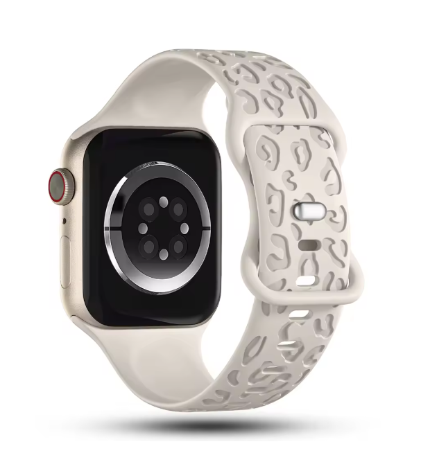 Designer Silicone Watch Strap