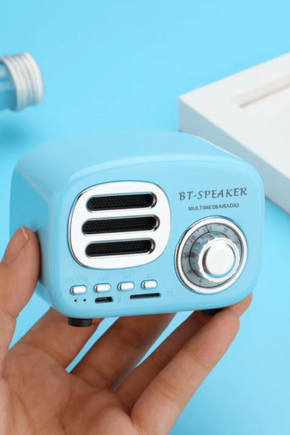 Compact Retro Wireless Speaker