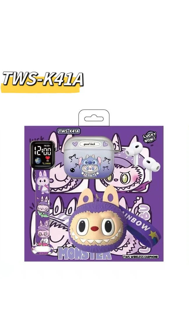 Labubu - Wireless Earbuds Gift Set