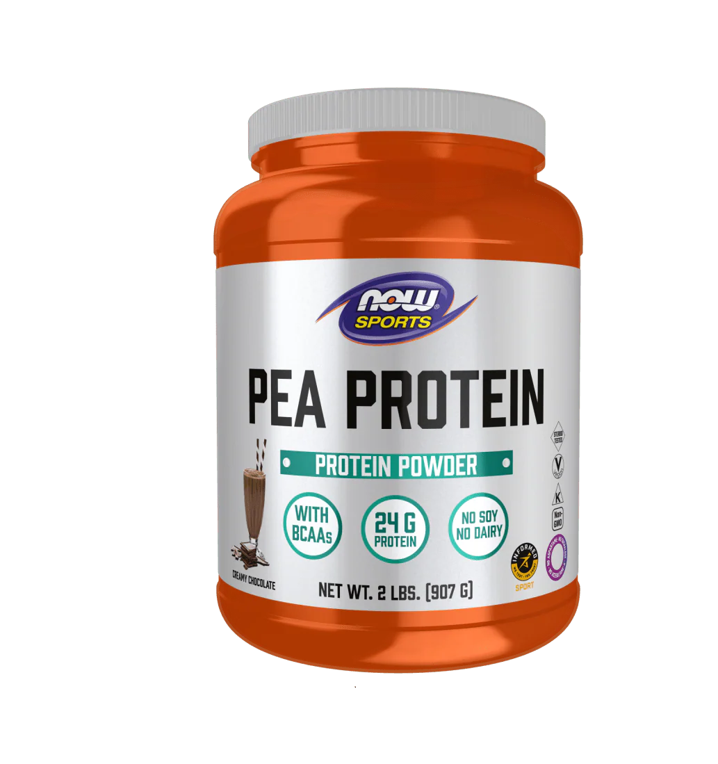 Now Sports- Pea Protein Creamy Chocolate Powder (Original) ©
