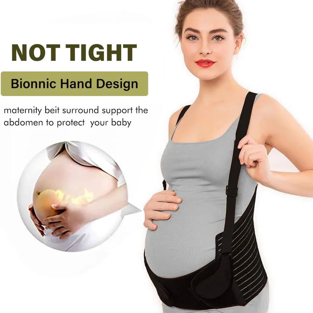 Pregnant Woman Stomach Lift Belt
