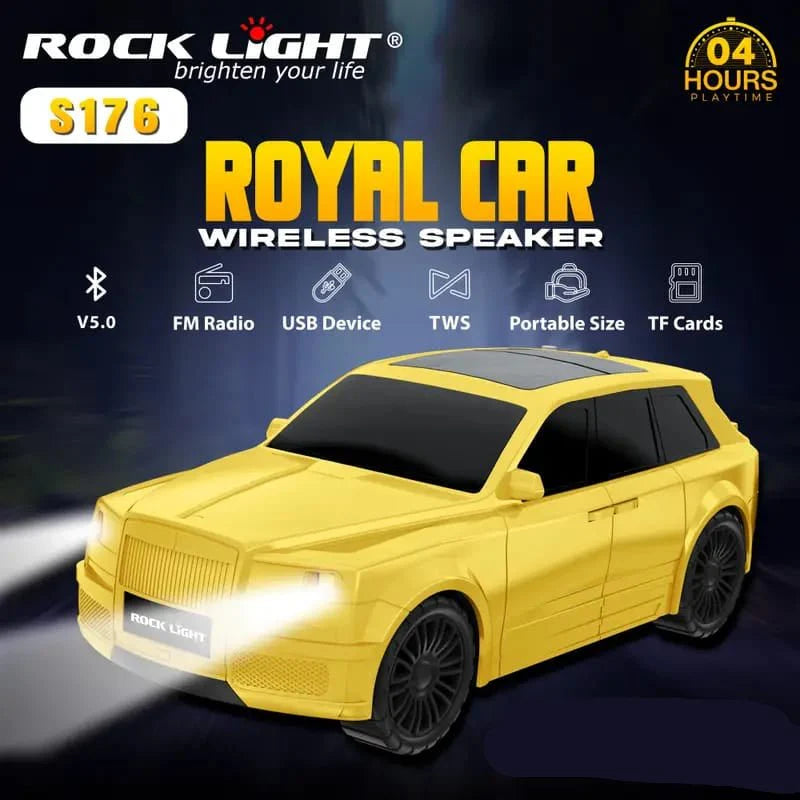 Rock Light Car Wireless Speakers