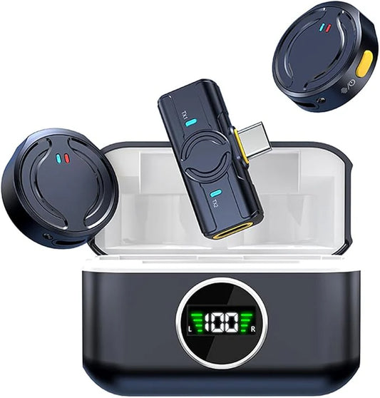 Wireless Microphone With Charging Cabin