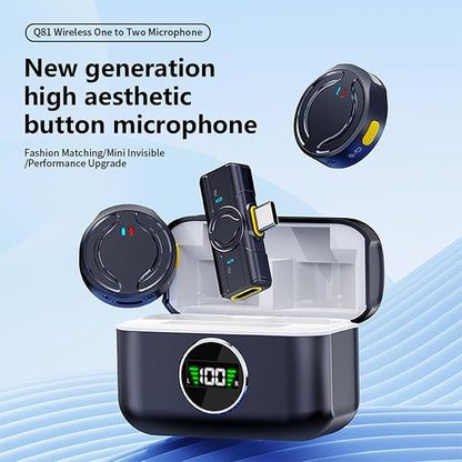 Wireless Microphone With Charging Cabin