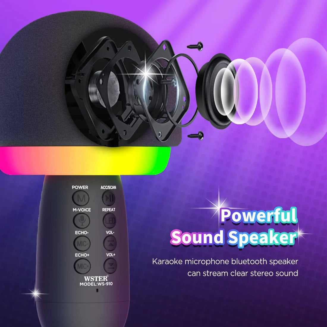 Wster - Wireless Microphone Speaker